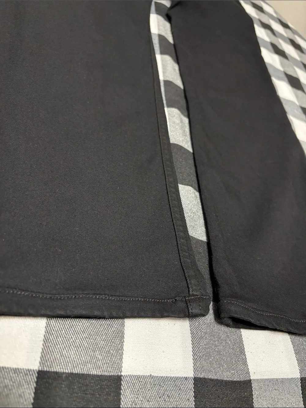 PAIGE Transcend Federal Slim Straight Jean Black Shadow Men Size 32 x 30 Stretch